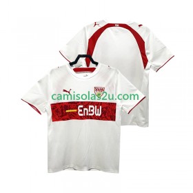 Camisolas de futebol VfB Stuttgart 2006 2007 Retro Equipamento Principal Manga Curta